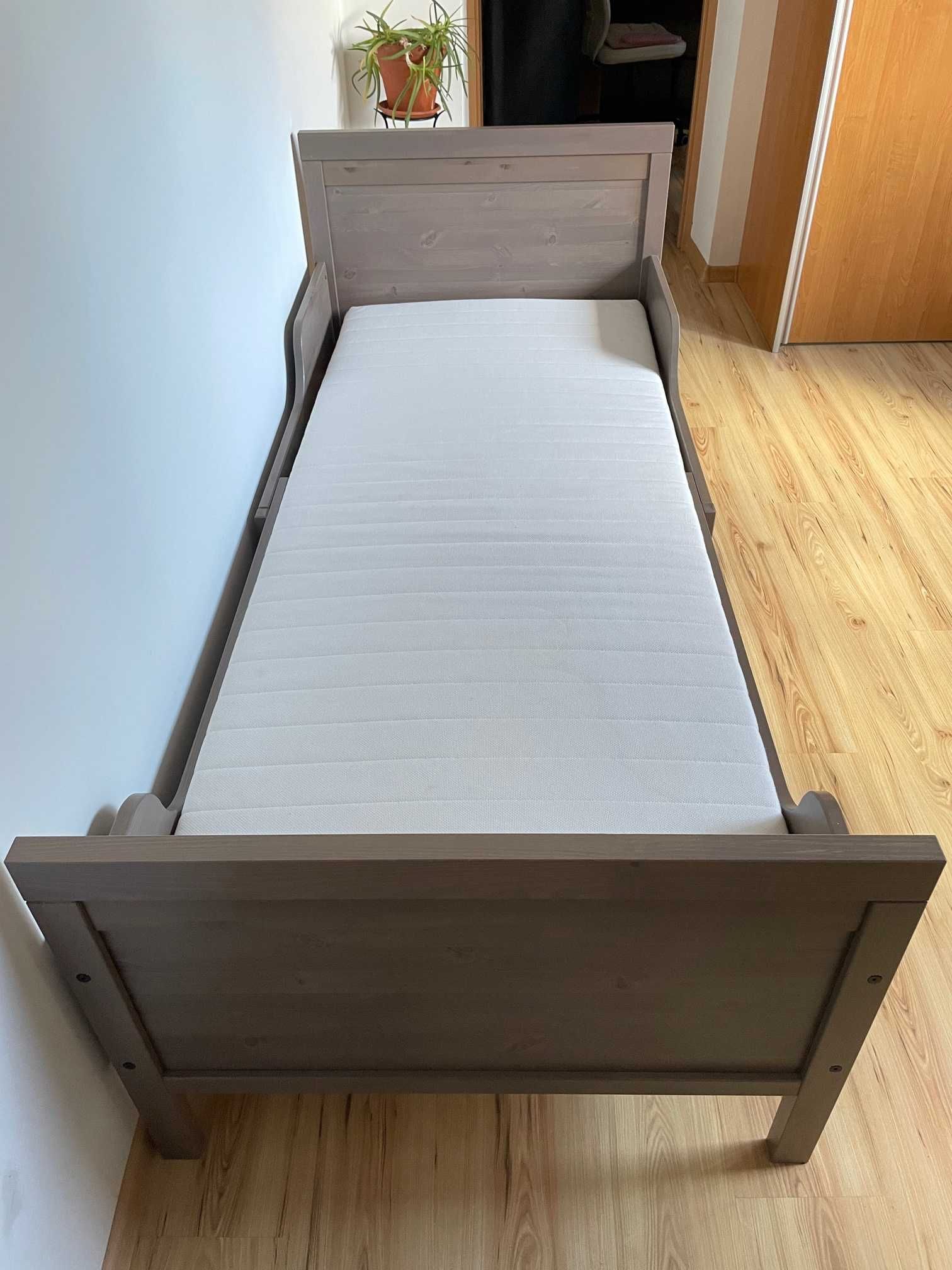 łóżko LURÖY z materacem i dnem (IKEA)
