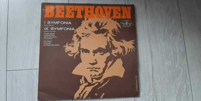 L.v. Beethoven "I Symfonia C-dur; IX Symfonia D-moll"- płyta winylowa