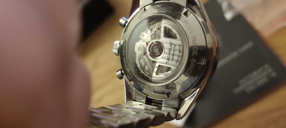 Piękny TAG Heuer Carrera Calibre 16 CV2010.BA0794