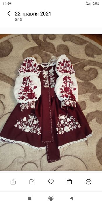 Вишиванка на девочку Вишиванка Плаття