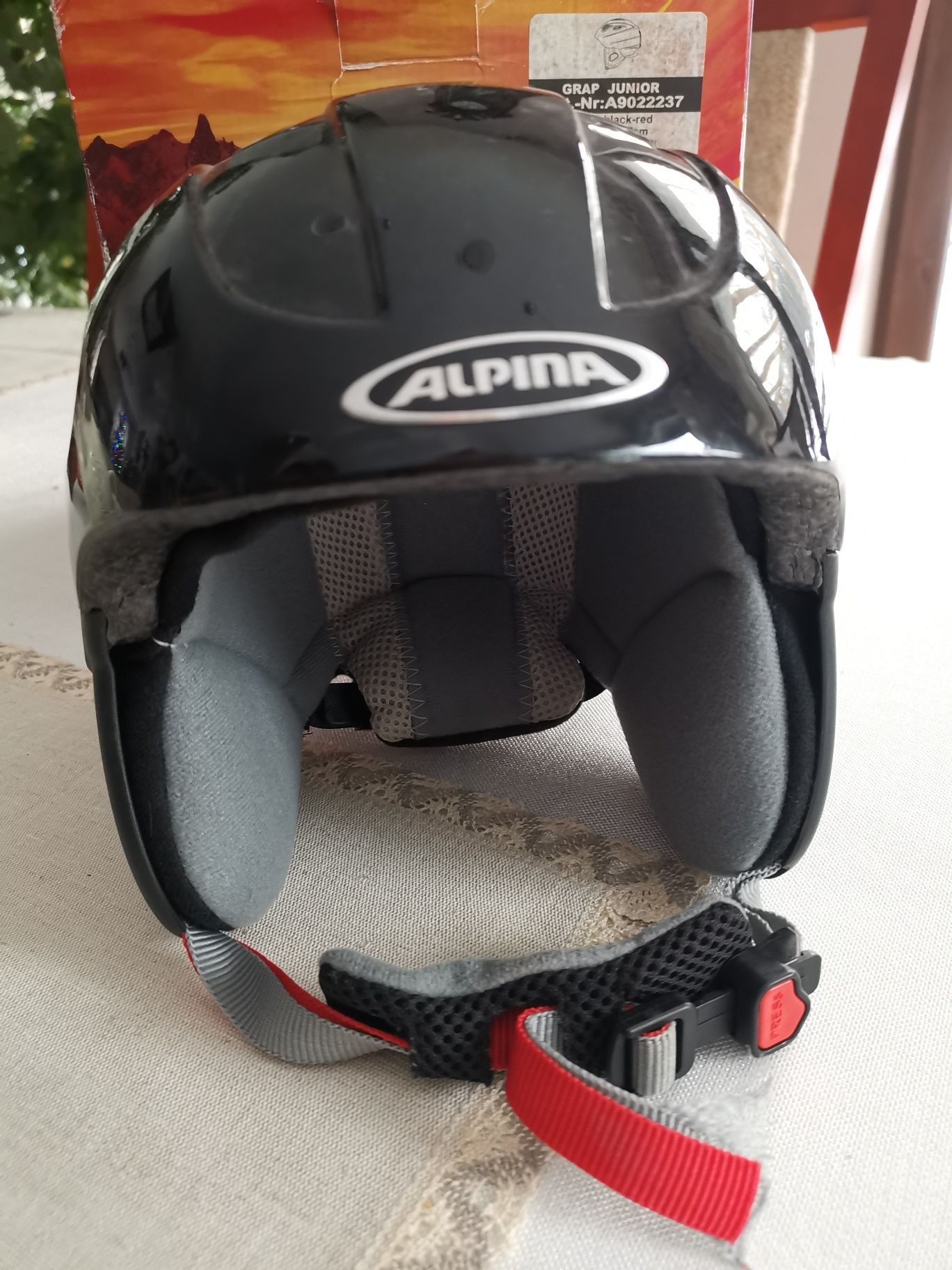 Kask narciarski dziecięcy Alpina Snow, rozmiar 48-52