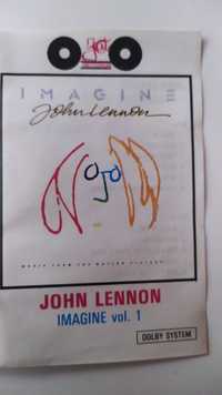 John Lennon Imagine vol 1 kaseta OPIS ! uszkodzona POLIGRAFIA