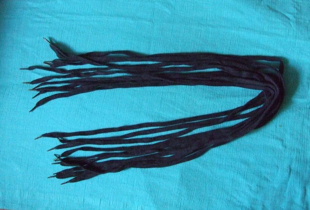 Шнурки для обуви черные СССР