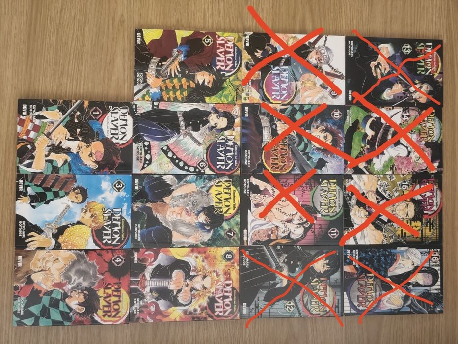 Livros demon Slayer (manga)