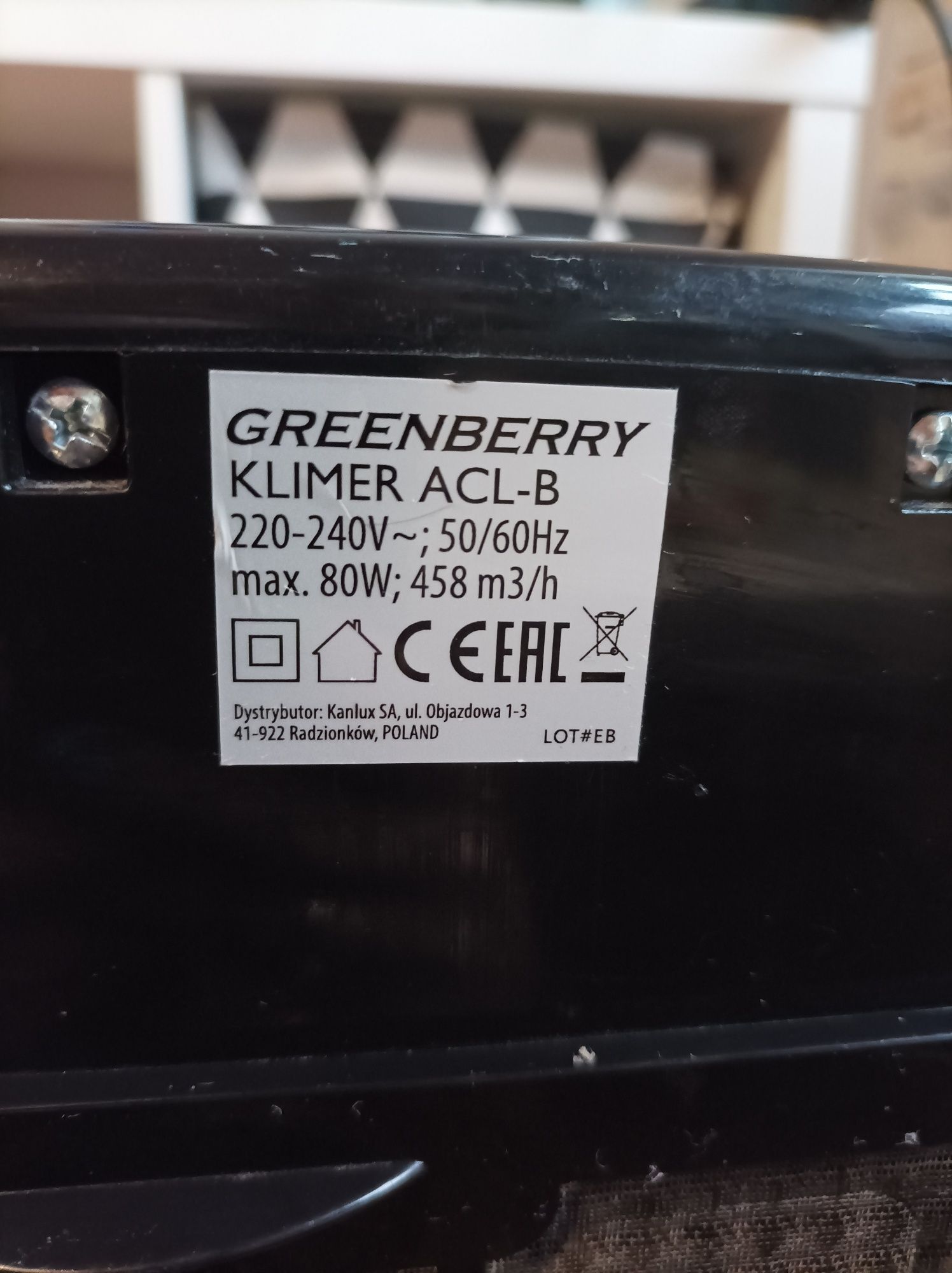 Klimatyzer ACL-B CZARNY