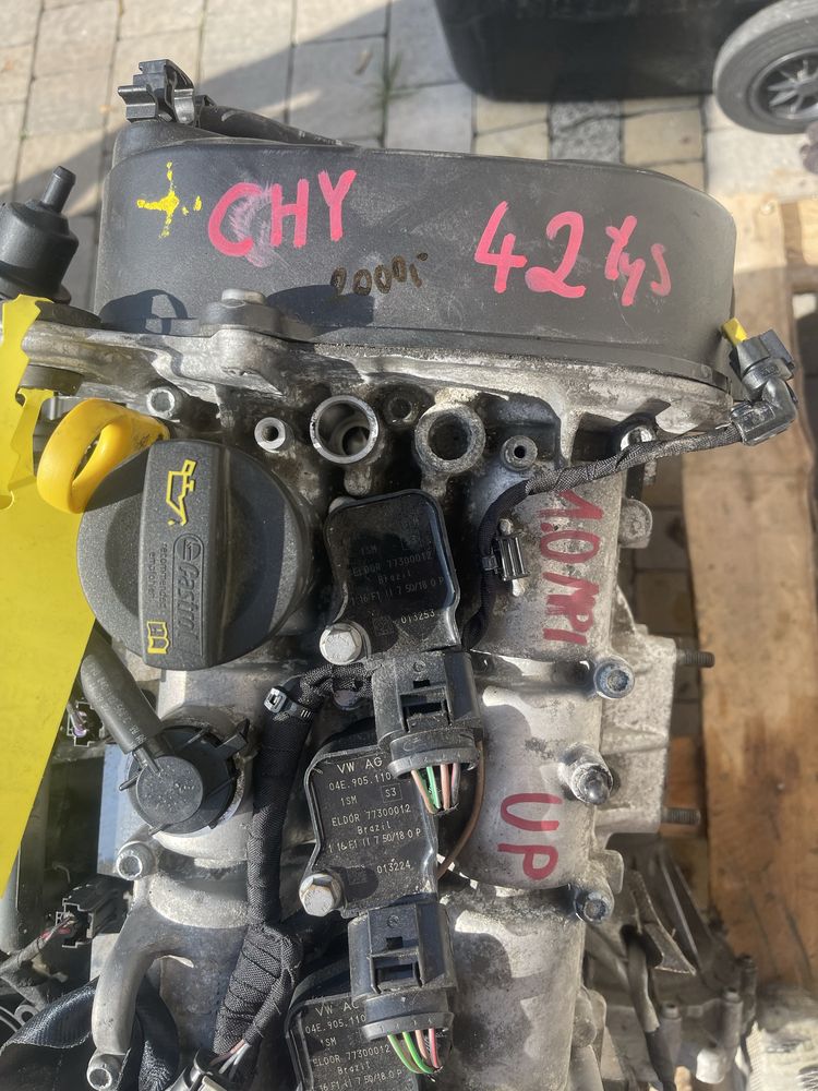 Silnik kompletny WV UP 1.0 MPI CHY 42 Tys !