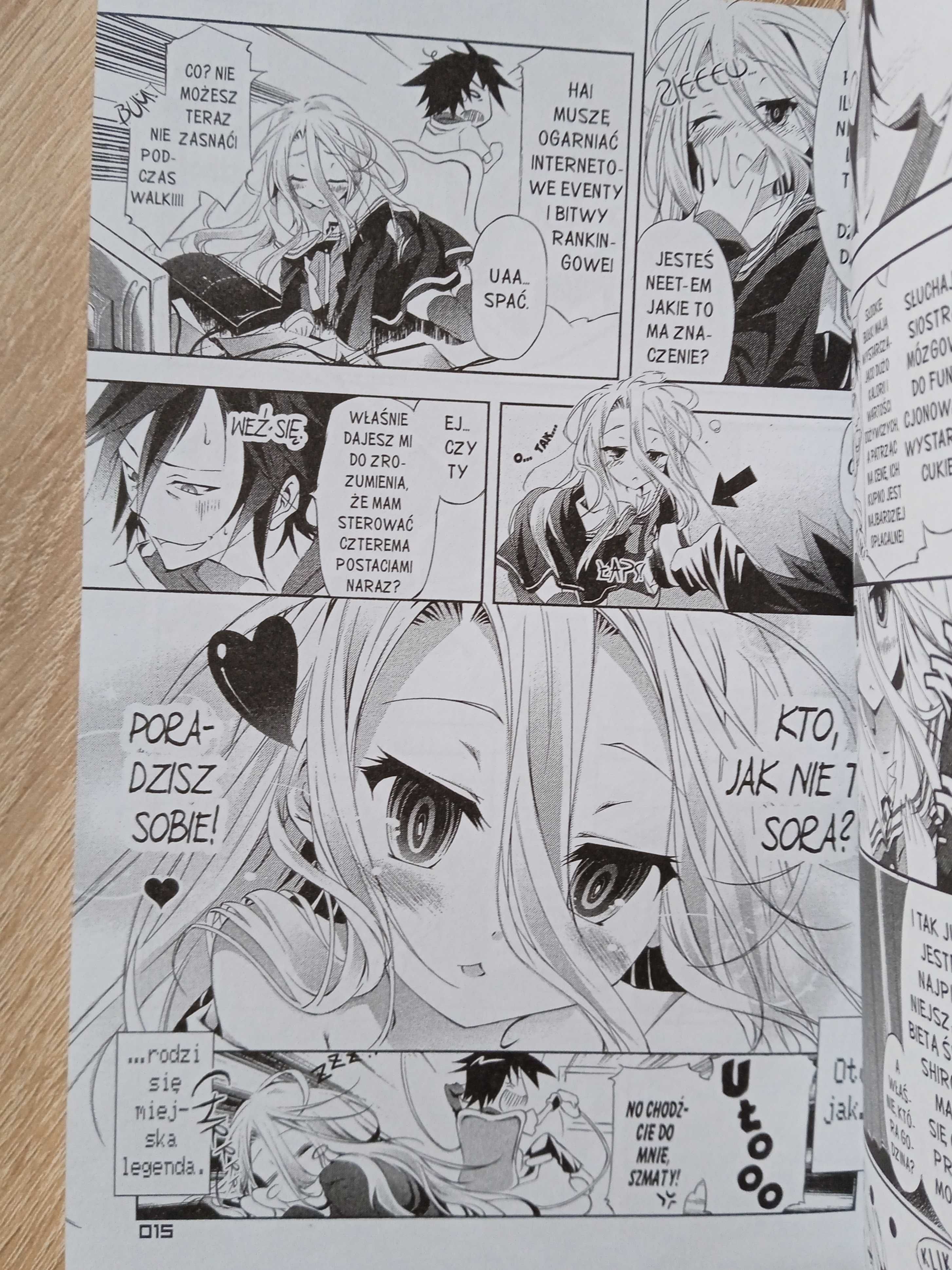 Manga No Game No Life - tom 1