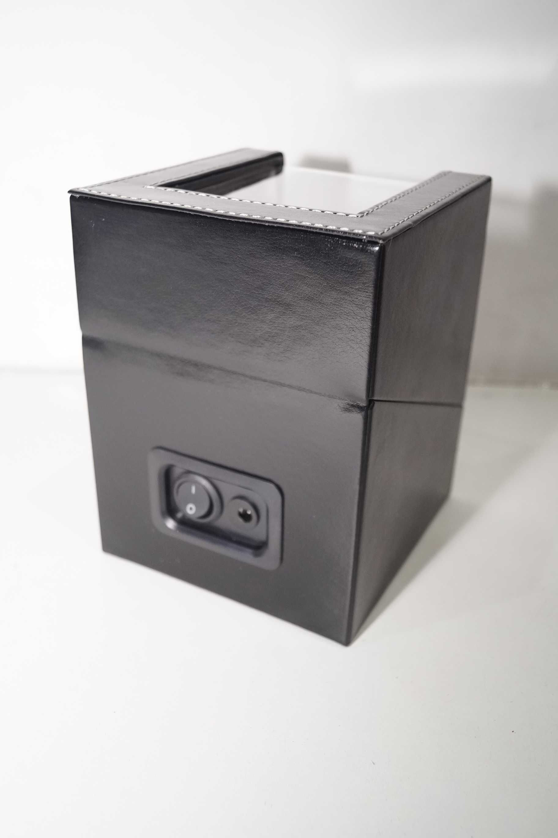Rotomat ekspozytor automatyczy elektryczny na jeden zegarek skóra PU