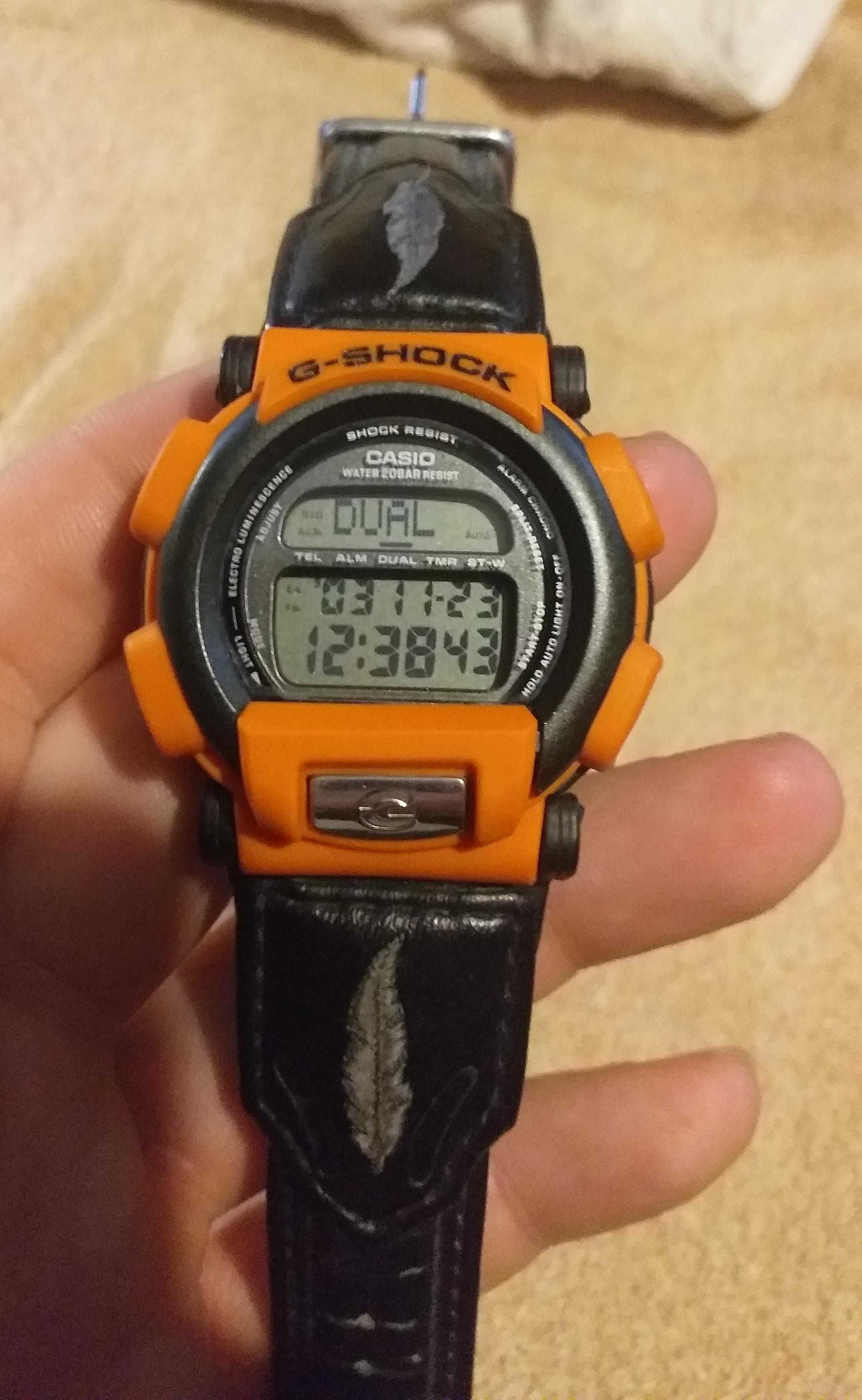 Zegarek Casio G-Shock DW-003RB-1  1997r 26 letni.