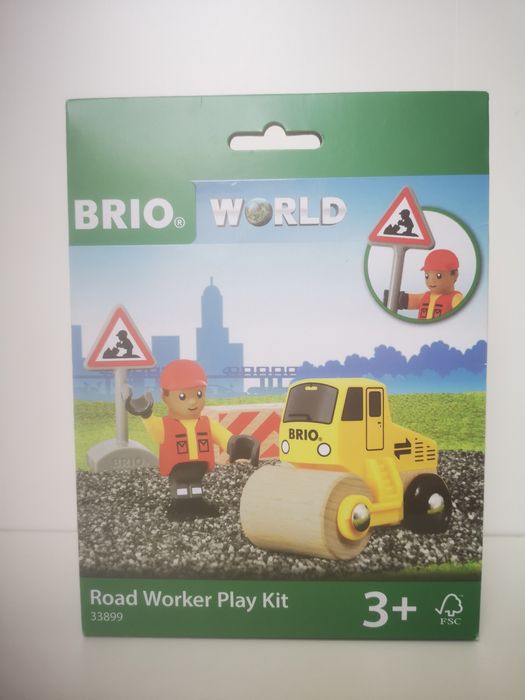 Brio Roboty drogowe Zestaw z walcem