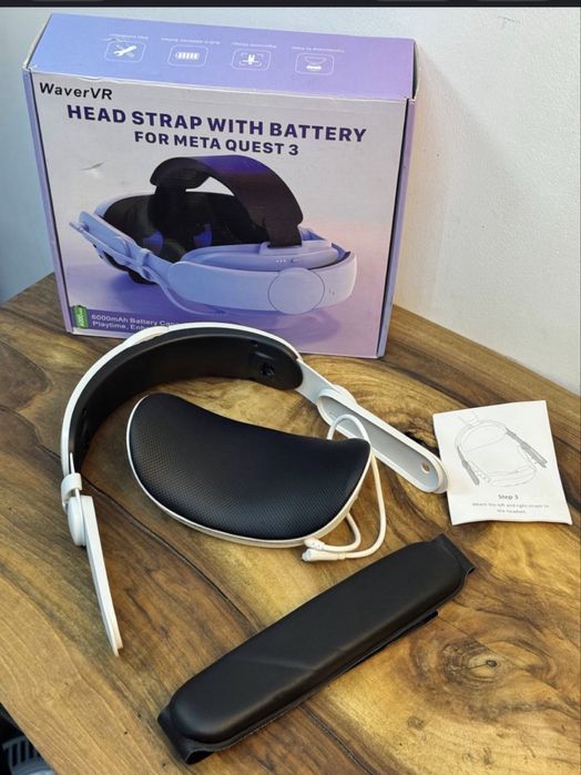 для голови WaverVR з акумулятором для Meta Quest 3 / 3S