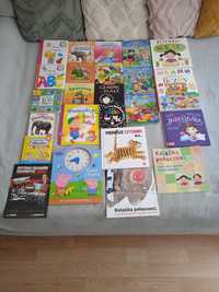 Okazja mega zestaw książek dla dziecka 24 sztuki