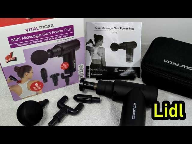 Pistola para massagem muscular Lidl