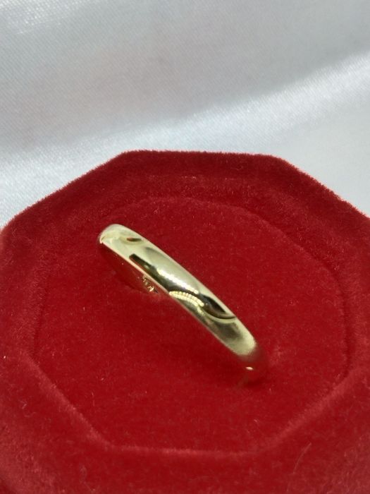 Złota obrączka, złoto 585, Rozmiar 23
