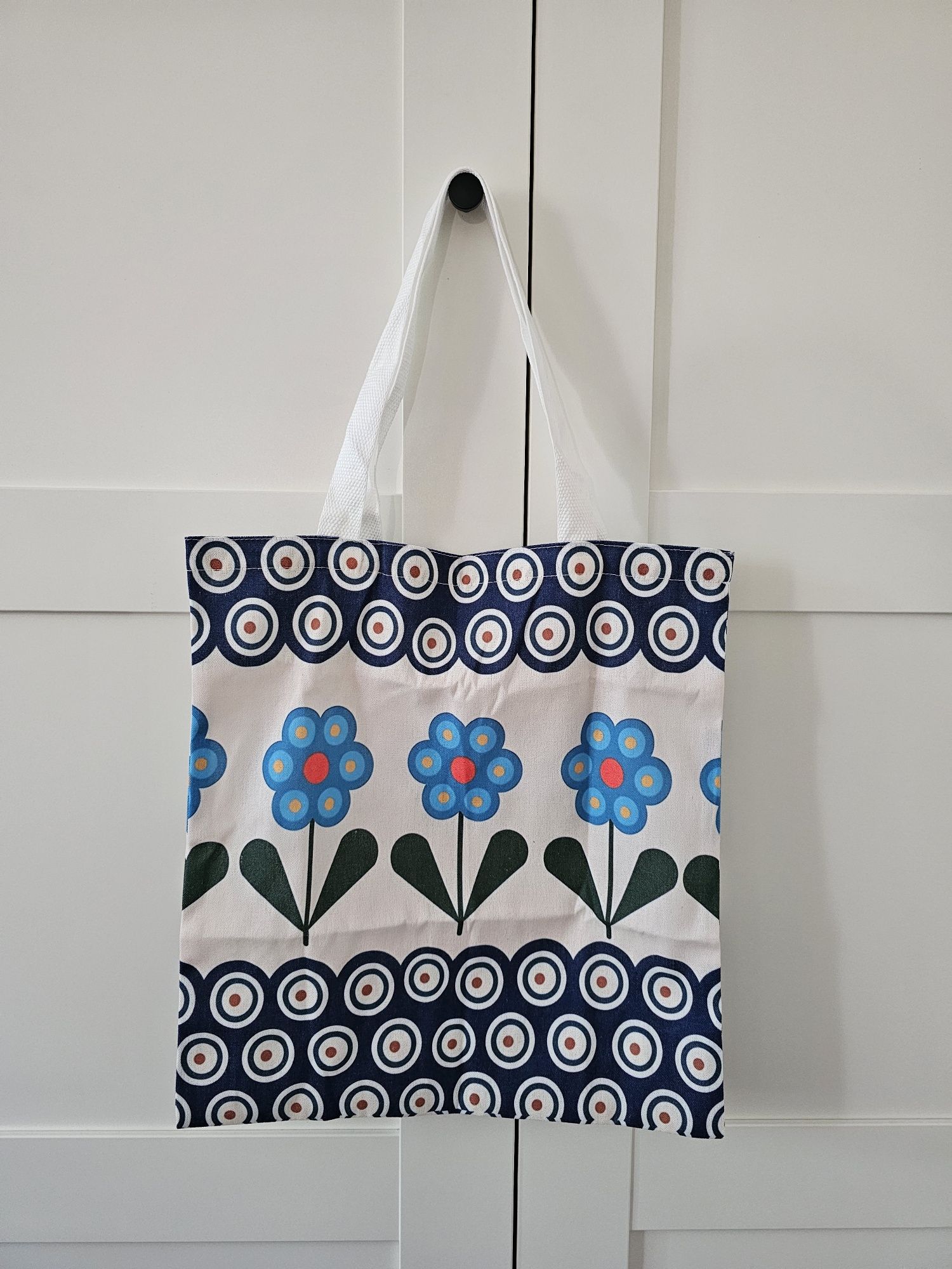 Torba na zakupy shopperka wzór Bolesławiec