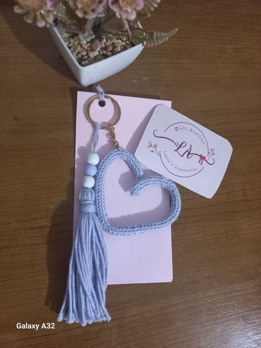 Porta chaves feito a mão. (Unidade)