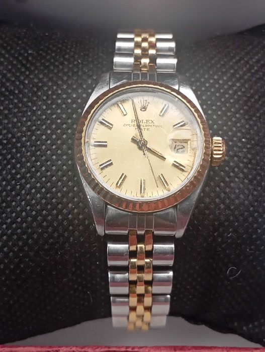 Relógio Rolex senhora aço ouro