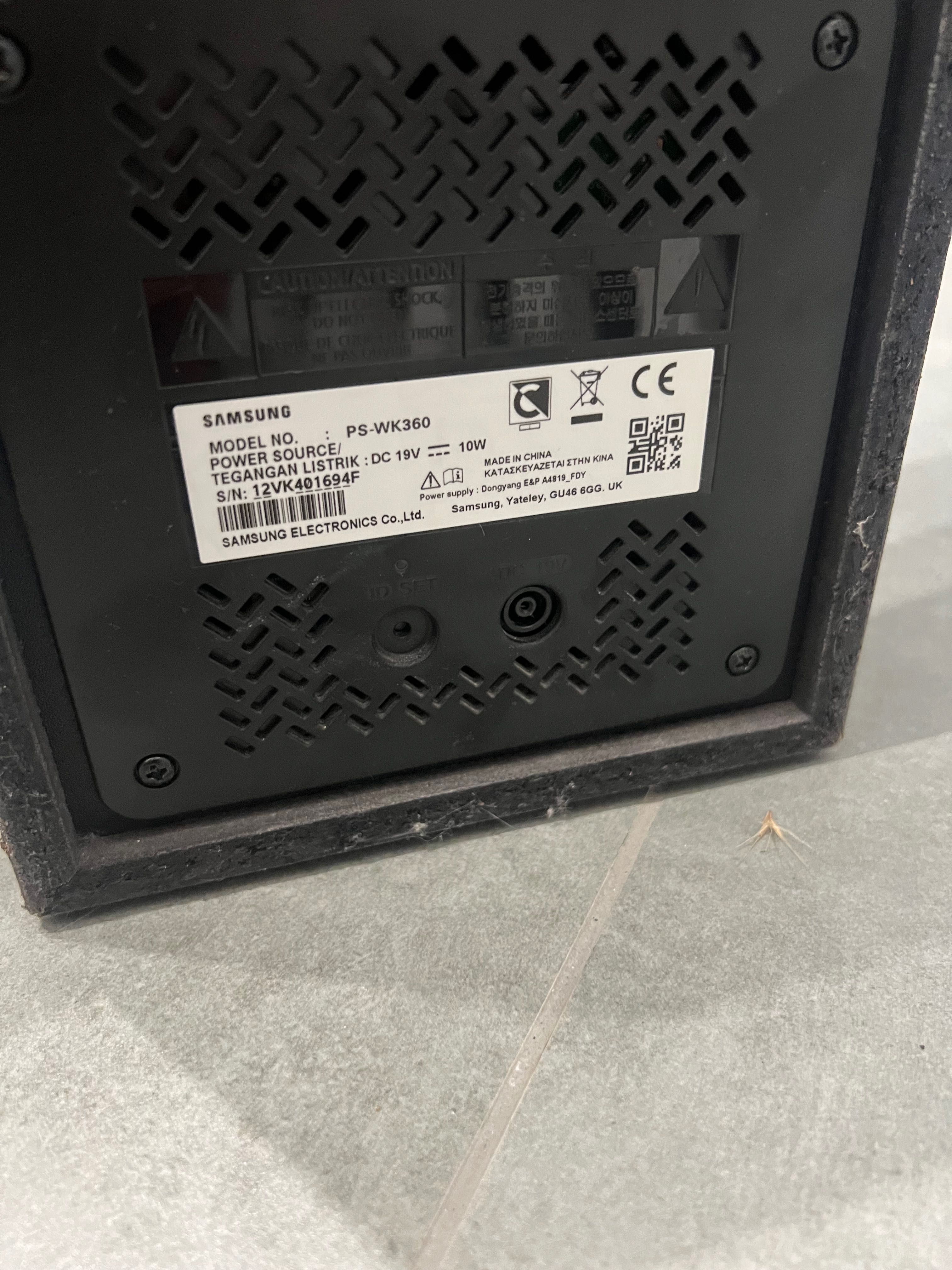 Soundbar Samsung PW-WK360
