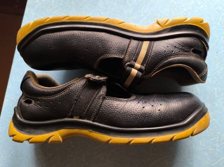 Сандалі робочі Ardon Prime sandal S1P натуральна шкіра чорні