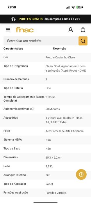 Aspirador Robot iRobot Roomba 895