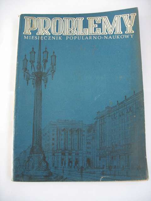 Stary miesięcznik popularno naukowy-PROBLEMY-1952 rok