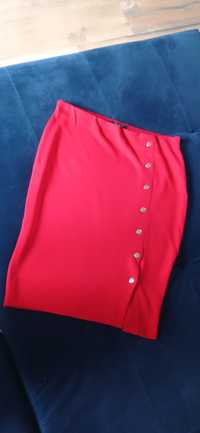 Spódnica damska czerwona XL