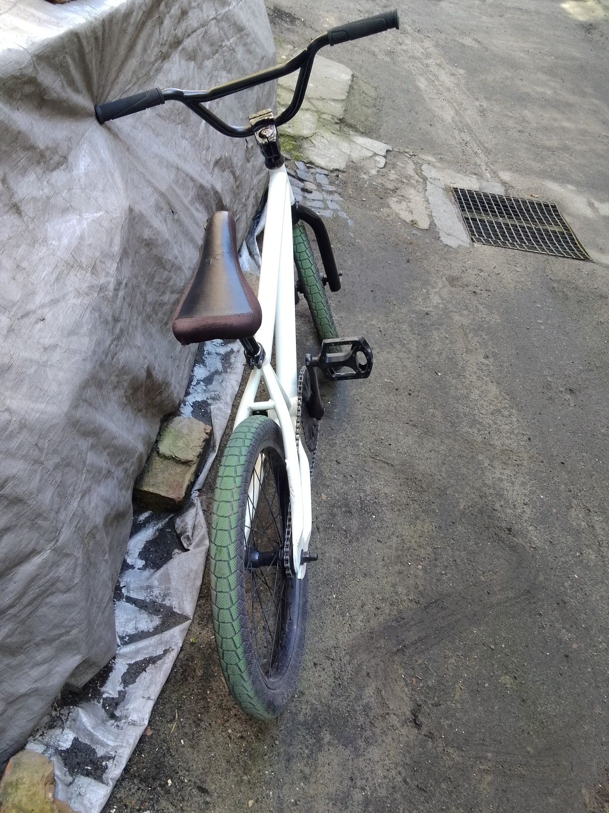 Rower Bmx Biały Wyczynowy