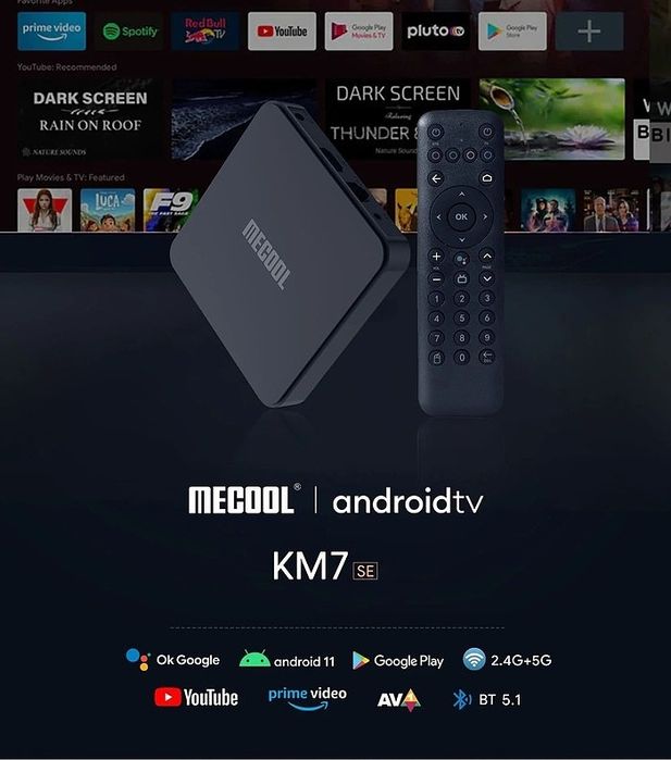 TV Smart Box Mecool KM7 SE тв приставка, смарт бокс
