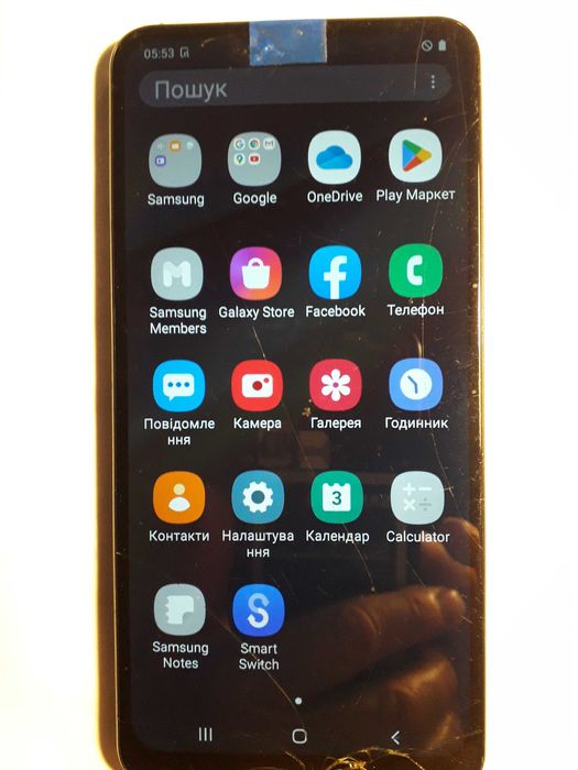 смартфон SAmsung A10s робочий по з/ч