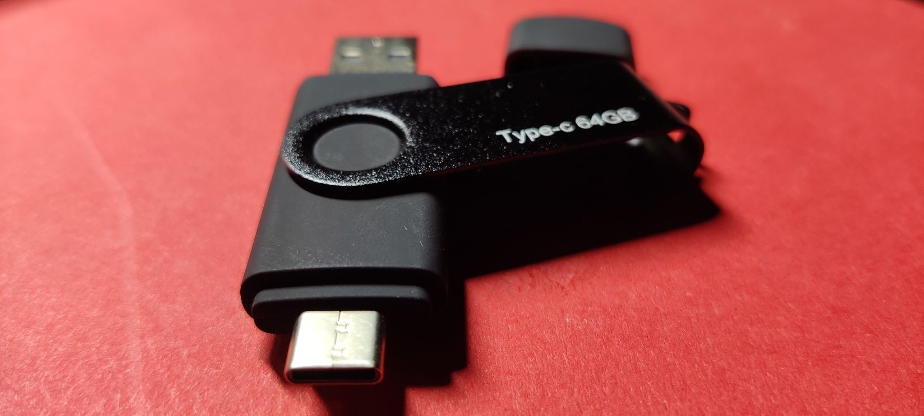 USB Флешка 2 в 1 USB- USB TYPE C