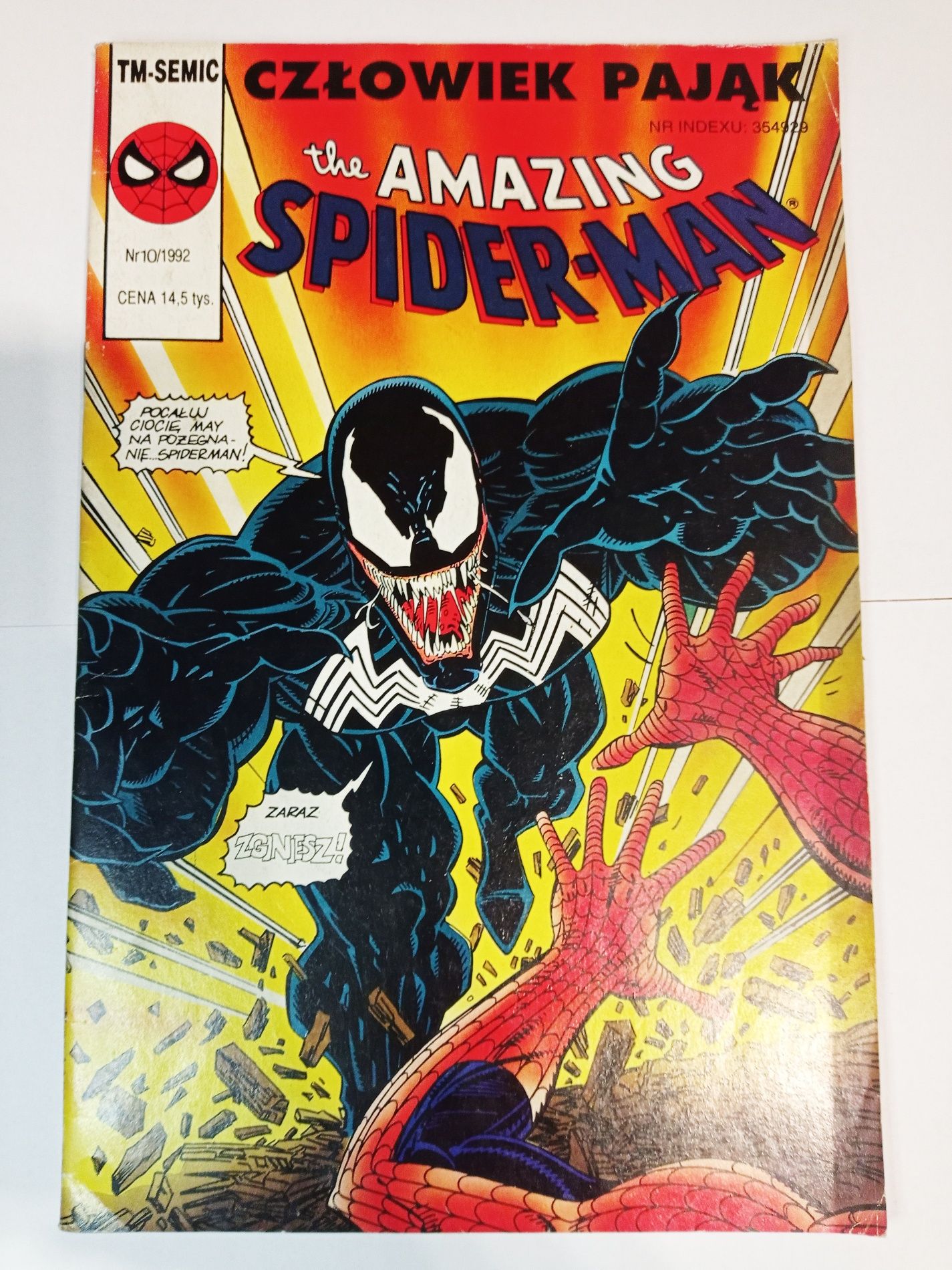 The amazing Spiderman 10/92