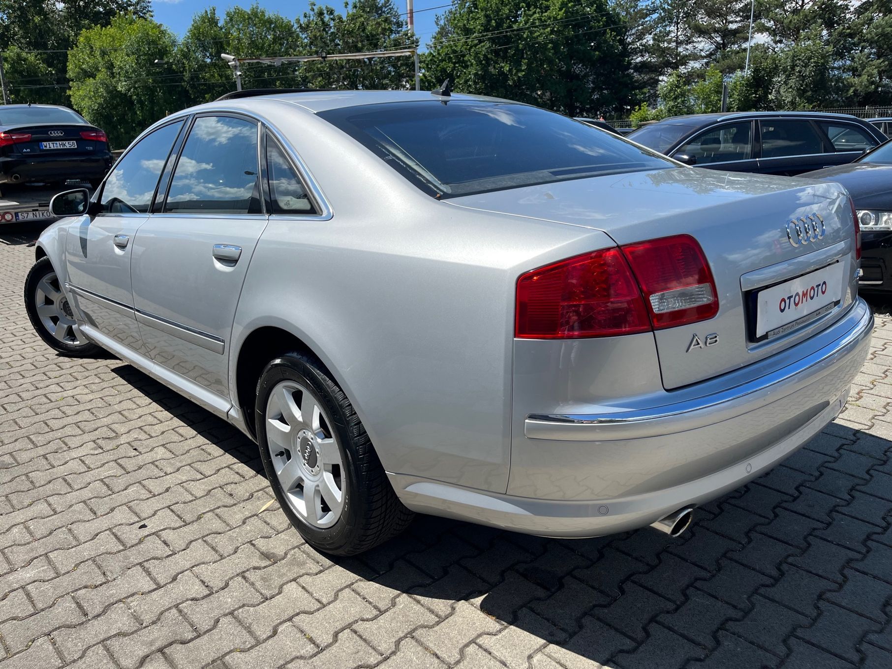 Audi A8 IDEAŁ Solar Keyles Radar 4xKlima Bose F1 El.Rolety FULL Bixen Webasto