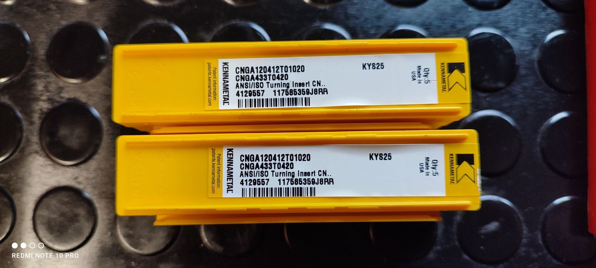 Płytki tokarskie ceramika cnga120412to1020 kennametall kys25 - 29 płyt