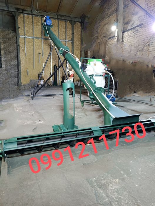 Шнек, шнековий навантажувач,погрузчик, гибкий шнек