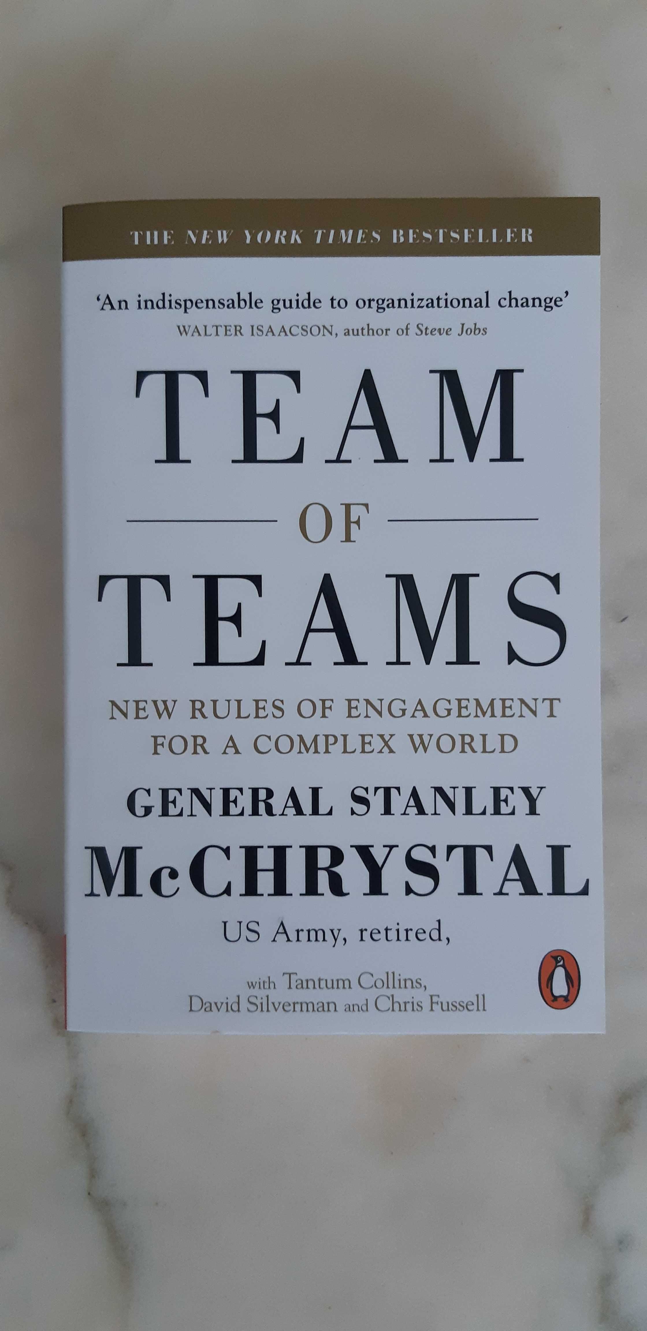 Livro: "Team of teams" - General Stanley McChrystal