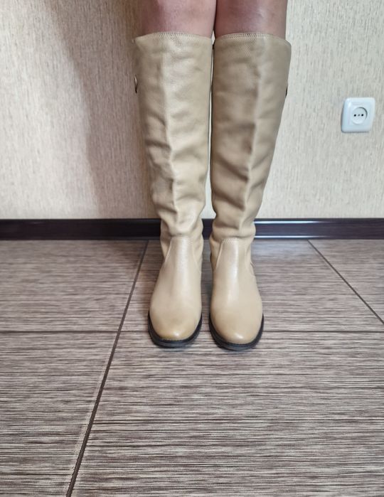 Стильні якісні чоботи з натуральної шкіри matisse, оригінал, бразилія