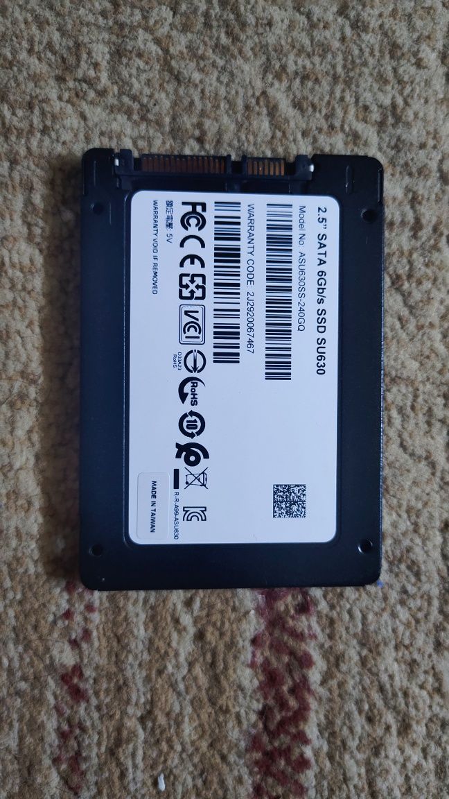 Dysk SSD Adata 240gb, jak nowy.