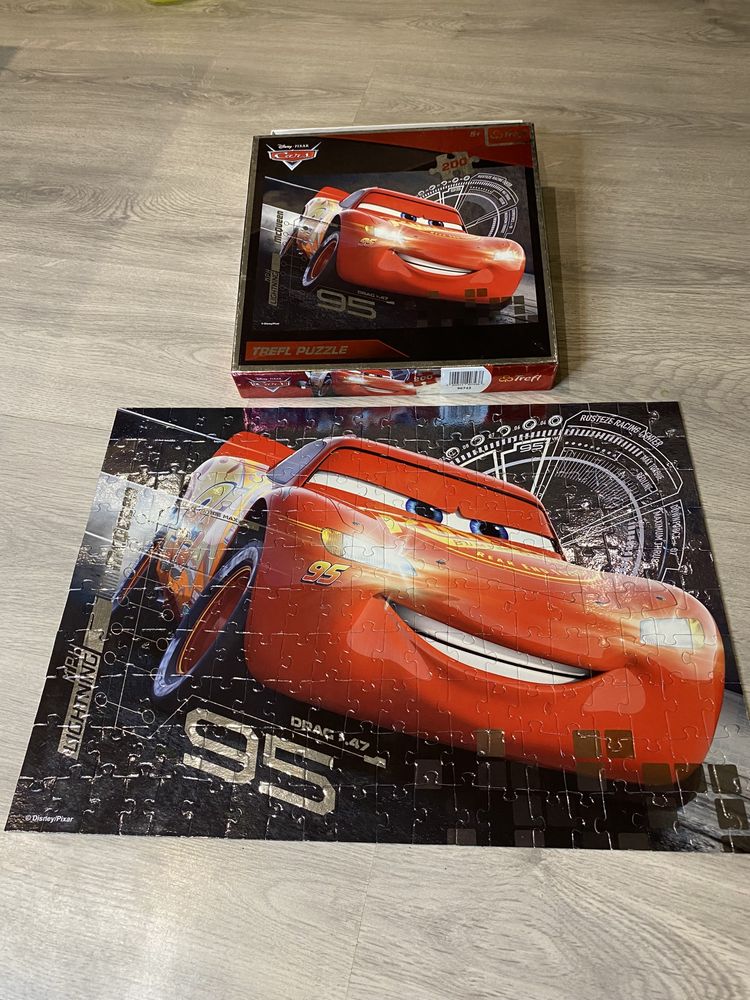 Puzzle Auta Cars 200 elementów