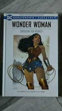Komiks Wonder Woman Odrodzenie Rok pierwszy Bohaterowie i złoczyńcy DC
