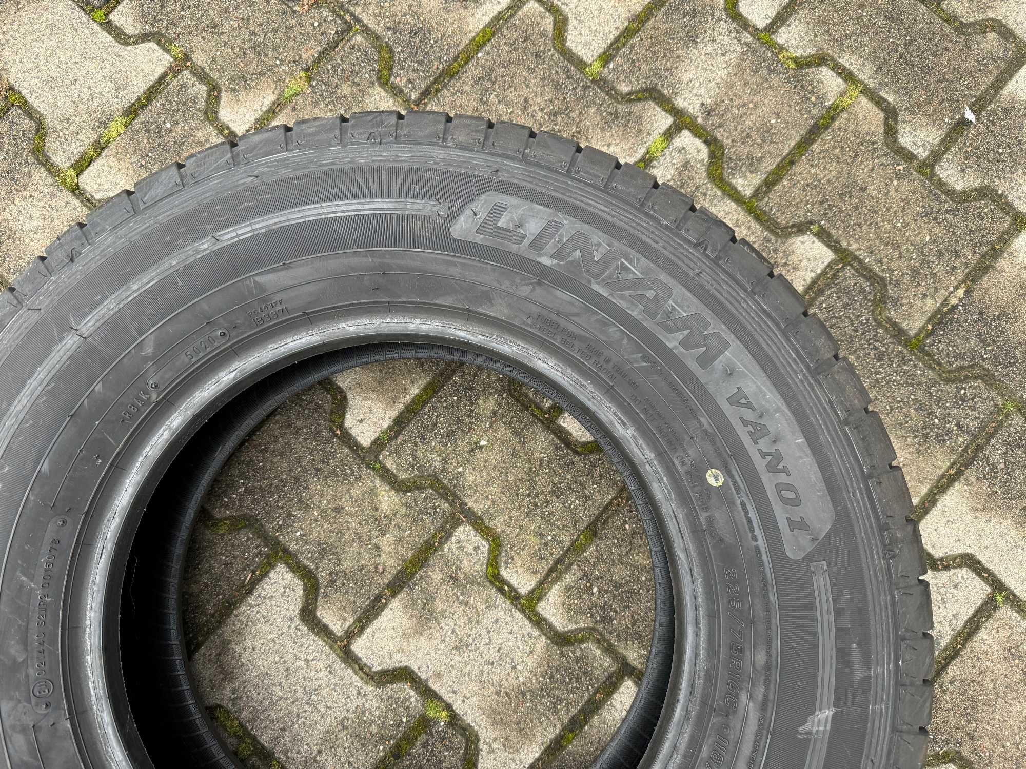 4x Nowe opony letnie dostawcze 225/75r16C FALKEN Linam VAN01 (2020r)