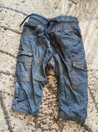 Spodnie jeansowe miękkie