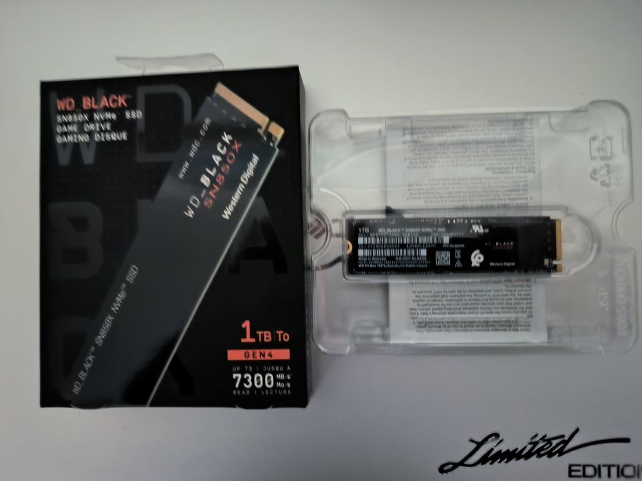 WD black sn850x 1Tb Ssd накопичувач