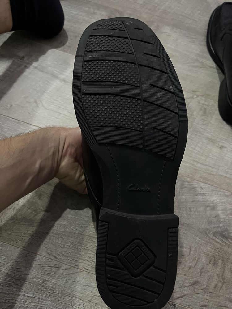 Clarks оригинал кожа 31,5 см