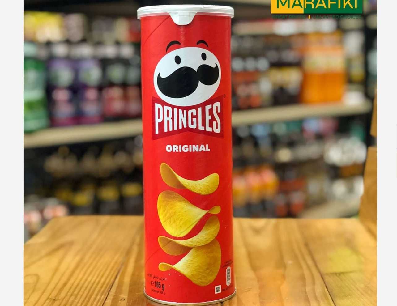 Акція! Чіпси Pringles 165 грам Original Чипсы прінглс оригінал