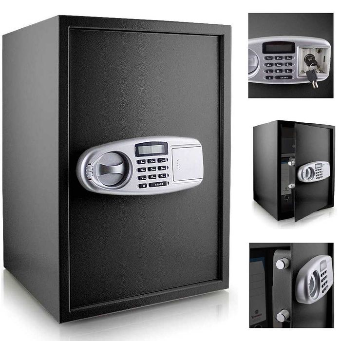 SEJF DUŻY Domowy / Biurowy na szyfr elektroniczny - 3 kolory PROMOCJA
