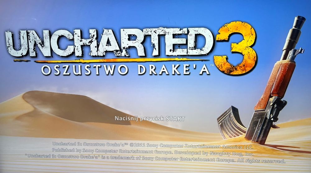 Gra Uncharted 3 Oszustwo Drake’a PL Dubbing PlayStation 3 Ps3 Fat Slim