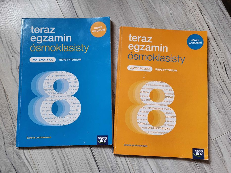 Teraz egzamin ósmoklasisty. Język polski i matematyka