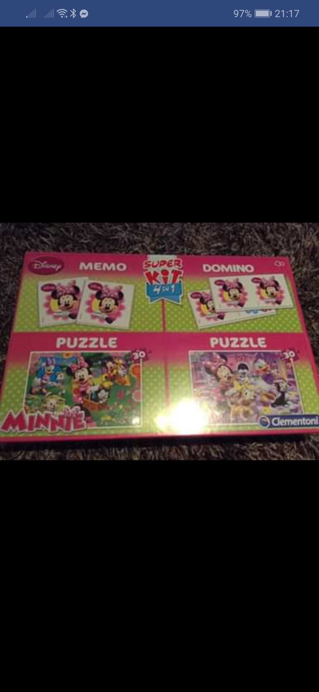 Puzzles Loto Memo Minnie Mickey variados novos ou como novos