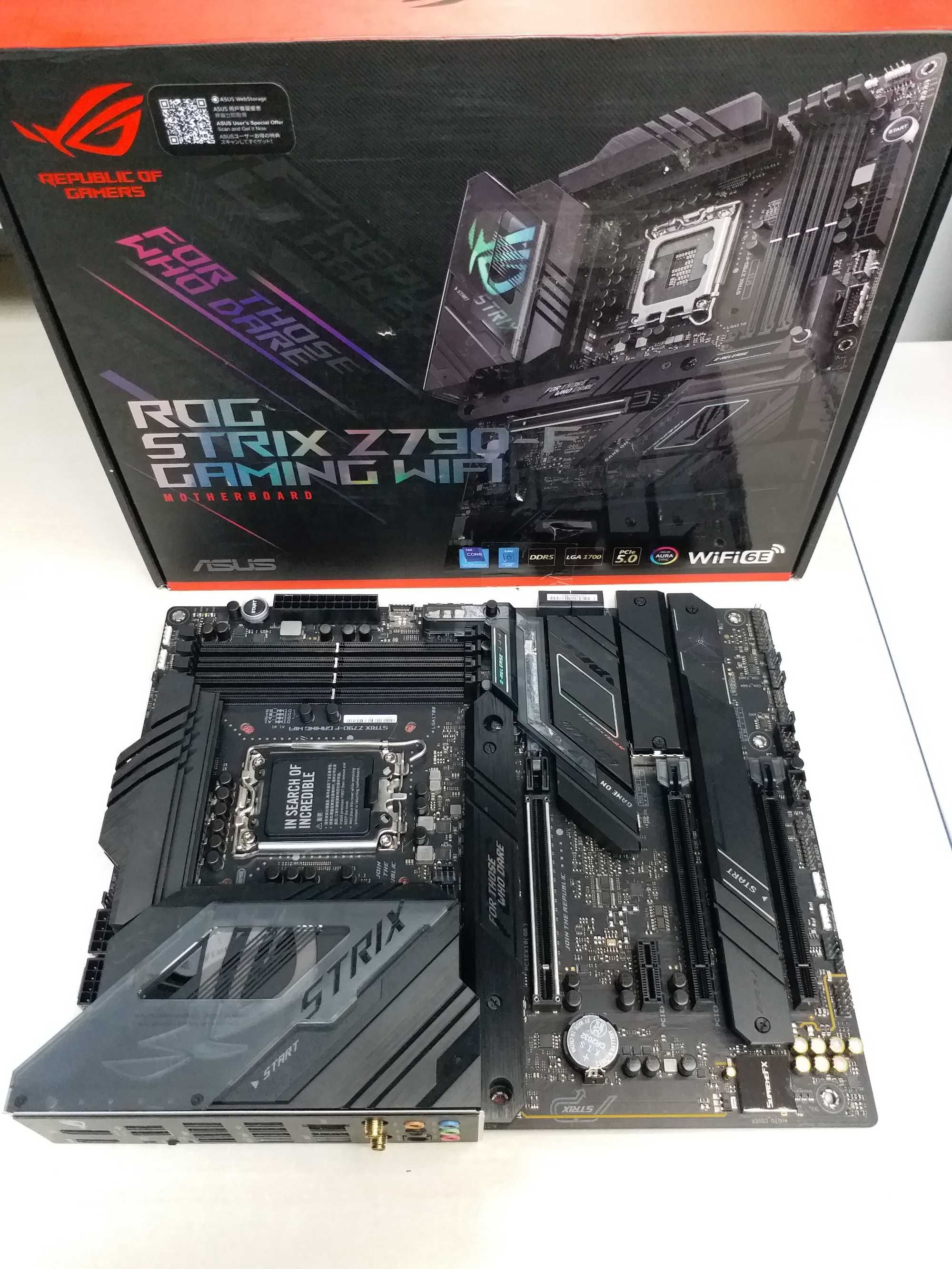 ASUS ROG Strix Z790-F Gaming WIFI  LGA1700,  DDR5