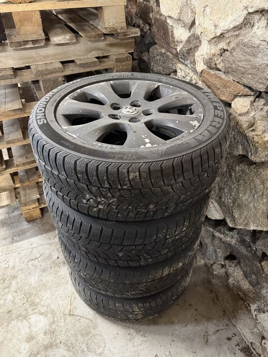 Alufelgi z oponami zimowymi 17’ 225/50/R17 5x120mm